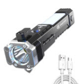 8 in1 Safety Hammer Flashlight Rechargeable Treasure