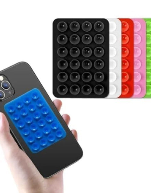 Phone Case Anti-Slip Silicone Back Cover Multipurpose Hands-Free Sticky Pads