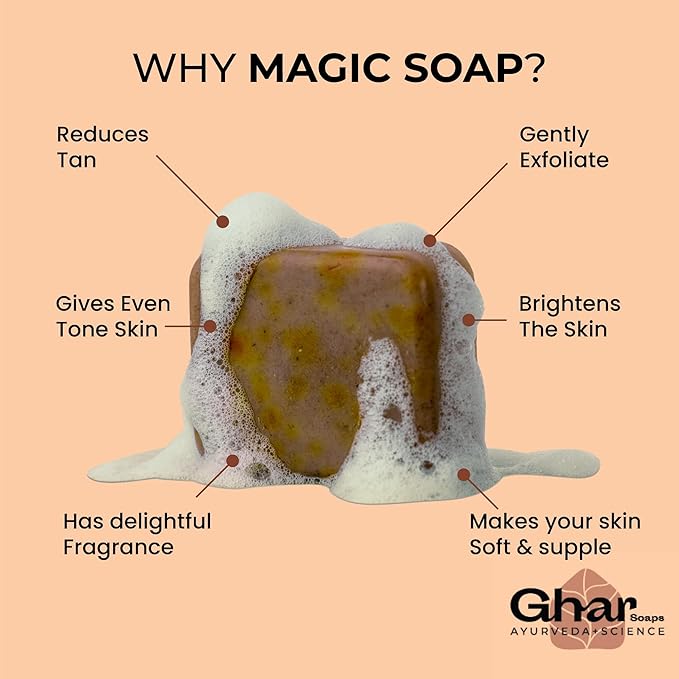 GHAR SOAPS MAGIC SOAP 300 GM