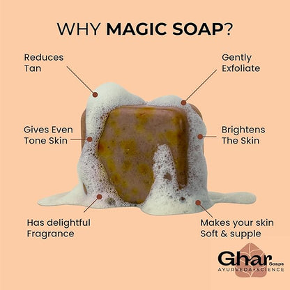 GHAR SOAPS MAGIC SOAP 300 GM